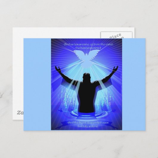 Geest daalt als een duif briefkaart (Voorkant / Achterkant)