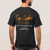 Geest die een framboos blaast ( Erica Crooks Desig T-shirt (Achterkant)