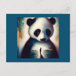 Geest Dier Panda 1 Briefkaart