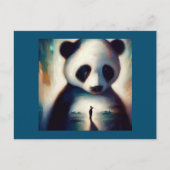 Geest Dier Panda 1 Briefkaart (Voorkant)