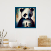 Geest Dier Panda 1 Poster (Keuken)