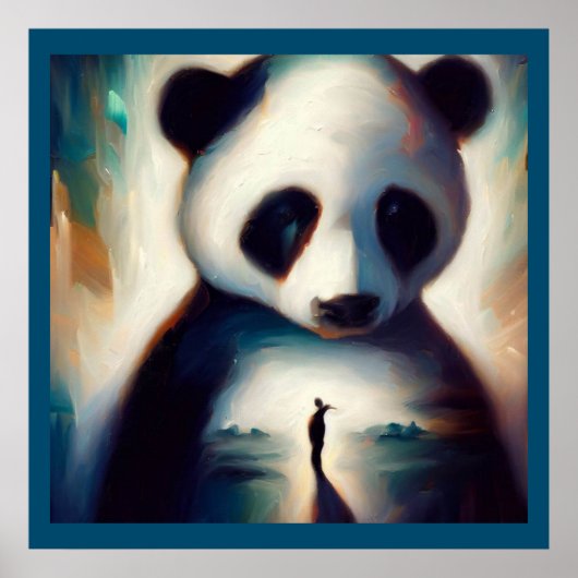Geest Dier Panda 1 Poster (Voorkant)