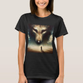 Geest Dier Wolf 1 T-shirt (Voorkant)