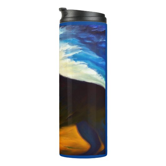 Geest Dier Wolf 4 Thermosbeker (Geroteerd rechts)