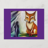 Geest Dierenvos 2 Briefkaart (Voorkant)