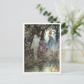 Geest door Warwick Goble Briefkaart (Staand voorkant)