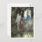 Geest door Warwick Goble Briefkaart (Voorkant / Achterkant)