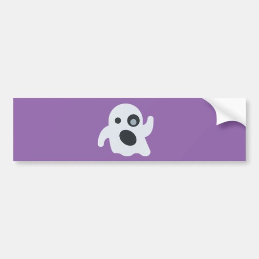 geest emoji bumpersticker (Voorkant)
