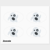 geest emoji ovale sticker (Vel)