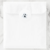 geest emoji ronde sticker (Tas)