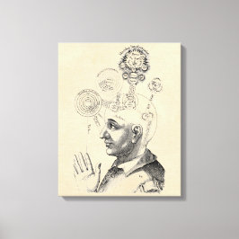 Geest en bewustzijn "Geist und Bewusstsein" Canvas Afdruk