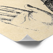 Geest en bewustzijn "Geist und Bewusstsein" Poster (Hoek)