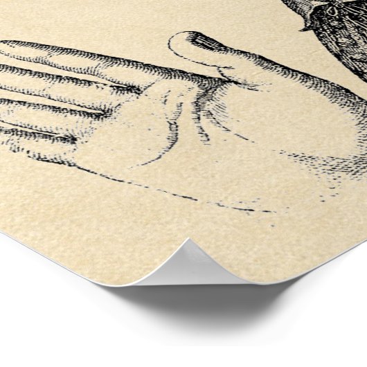 Geest en bewustzijn "Geist und Bewusstsein" Poster (Hoek)