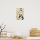 Geest en Bewustzijn "Geist und Bewusstsein" Poster (Keuken)