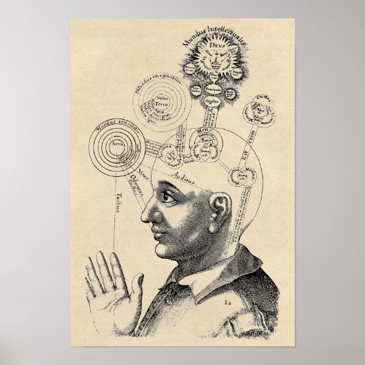 Geest en bewustzijn "Geist und Bewusstsein" Poster (Voorkant)