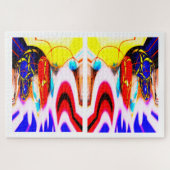 Geest football kunst legpuzzel (Horizontaal)