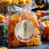  geest gewikkeld in een laken Halloween Ronde Sticker