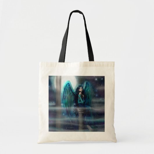 Geest Gids Engel Fee Fantasie Kunst Tote Bag (Voorkant)