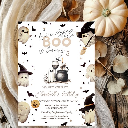 Geest Glas Kaars Halloween Kaart