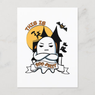 Geest Halloween Kostuum Grappig Boe Briefkaart