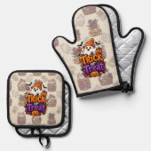 Geest Halloween Ovenwant & Pannenlap Set (Voorkant / Achterkant)