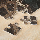 Geest in de oude tijd en ruimte architectuur legpuzzel (Zijkant)