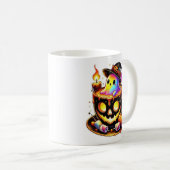 Geest in een koffiekop koffiemok (Voorkant rechts)