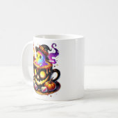 Geest in een koffiekop koffiemok (Voorkant links)