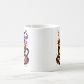 Geest in een koffiekop koffiemok (Center)