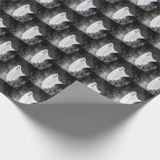 geest in rook cadeaupapier (Hoek)