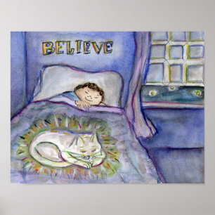 Geest Kitty Kat Condoleance Kunst Poster Print
