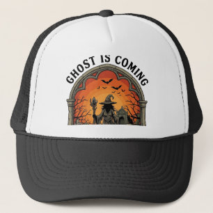 Geest Komt Heks Grafheuvel Zombie Handen Hallo Trucker Pet