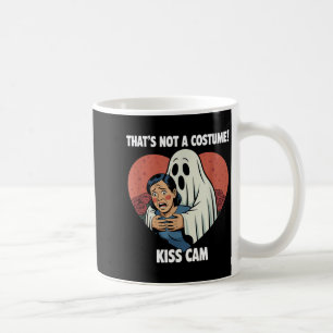 Geest kostuum dat geen kostuum is Kiss Cam grappig Koffiemok