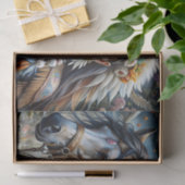 Geest Krijger Decoupage Tissuepapier (Geschenk)