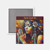 Geest leidt me magneet (Voorkant / Achterkant)