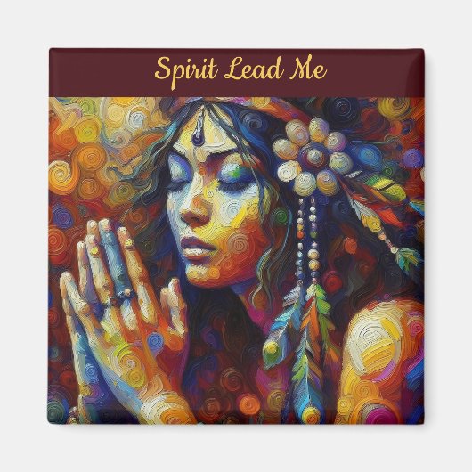 Geest leidt me magneet (Voorkant)