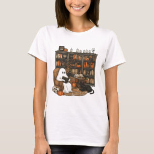 geest lezen boek liefhebbers bibliotheek Hallowee T-shirt