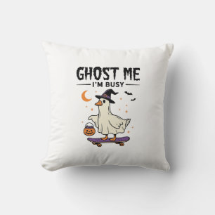 Geest Me Ik Ben Bezig Halloween Gans Skateboard Kussen