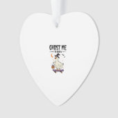 Geest Me Ik Ben Bezig Halloween Gans Skateboard Ornament (voorkant)