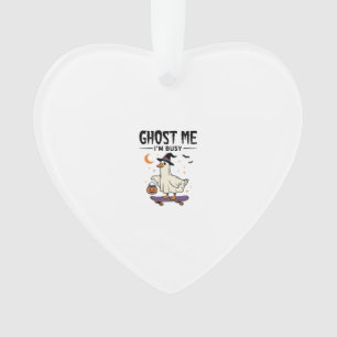 Geest Me Ik Ben Bezig Halloween Gans Skateboard Ornament