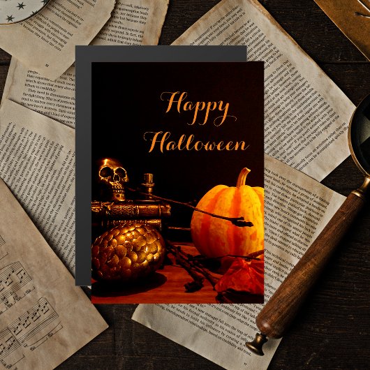 Geest najaar - stilstaand leven notitiekaartje