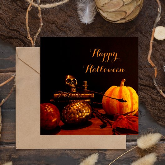 Geest najaar - stilstaand leven notitiekaartje