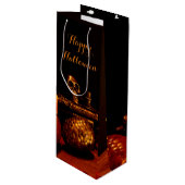 Geest najaar - stilstaand leven wijn cadeautas (Voorkant Gekanteld)