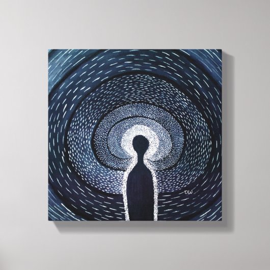 Geest op de oprit canvas afdruk (Voorkant)