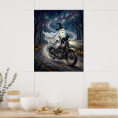 Geest op motorfiets poster (Keuken)