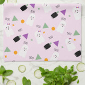 Geest pompoen confetti patroon theedoek (Gevouwen)