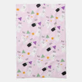 Geest pompoen confetti patroon theedoek (Verticaal)