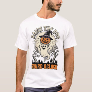 Geest Pompoen Shirt Vintage Halloween Gravure Te