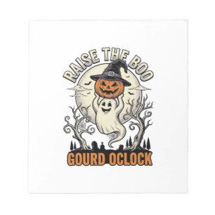 Geest Pompoen Shirt Vintage Halloween Gravure Te Notitieblok