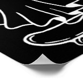 Geest Skateboard Lui Halloween Kostuum Grappige Sk Poster (Hoek)